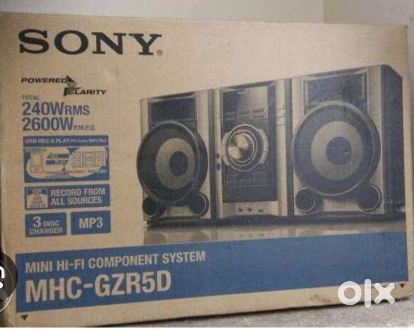 Sony Music System: Original Box + Remote