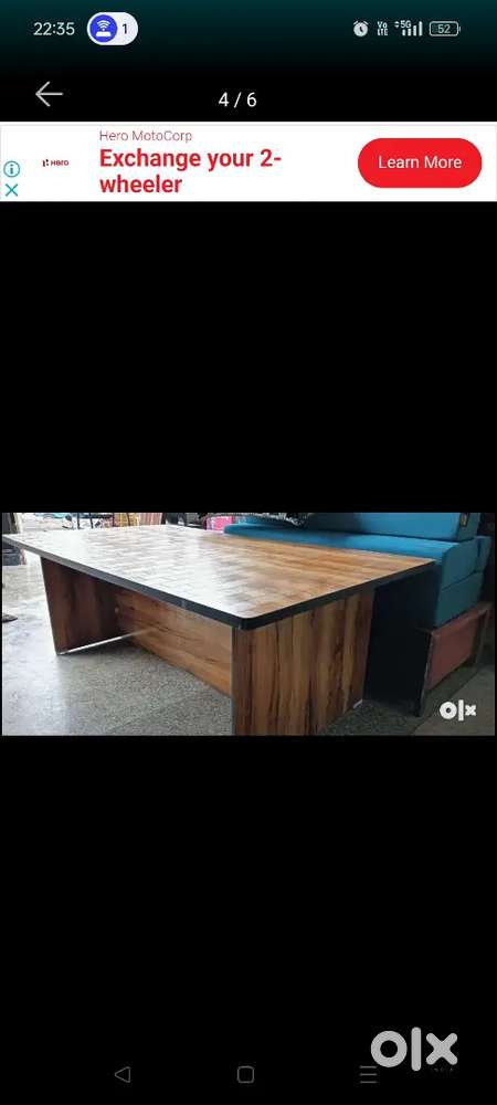 Brand New Fresh Confrence Table Size 6*4 fit More Designs Available