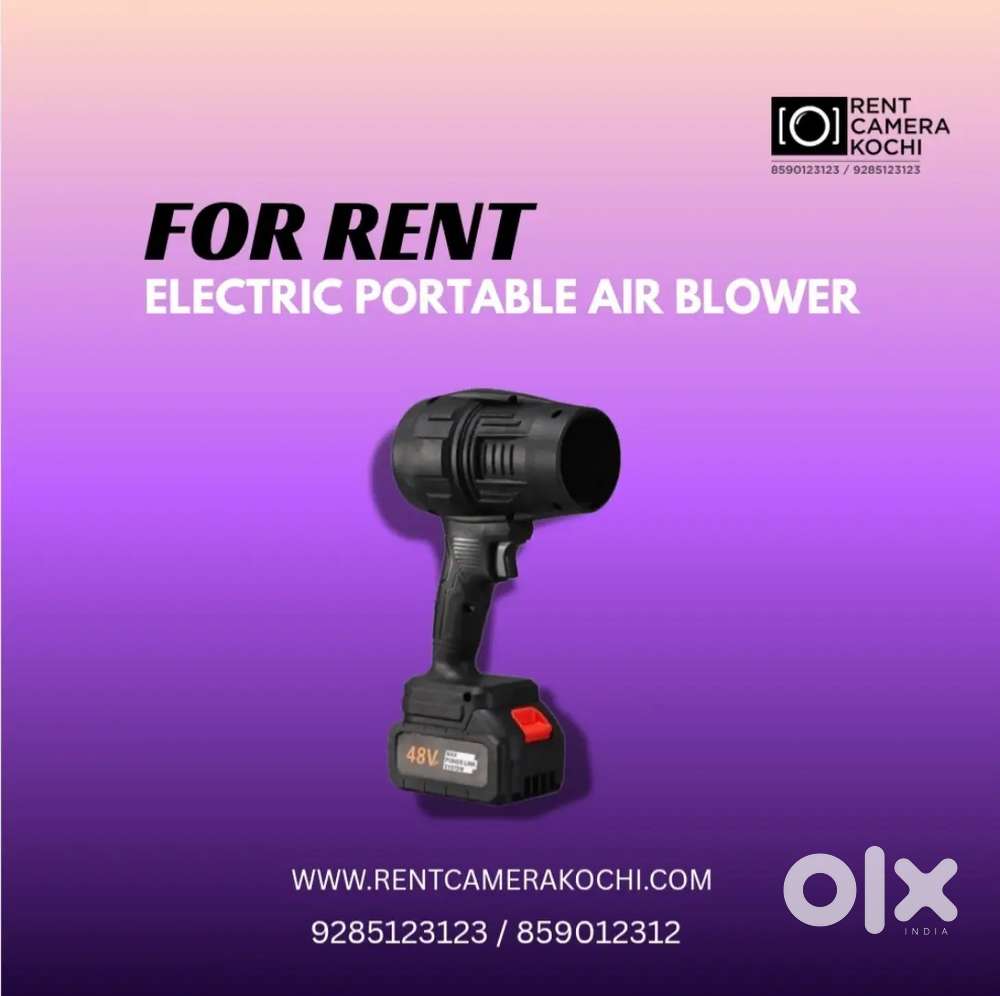 Portable air blower available for rent in kochi