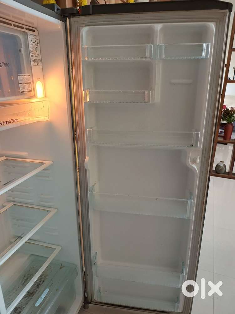256 lts single door fridge compressor under warrenty