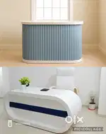 Customised Cash counters reception table office tables desk furniture
