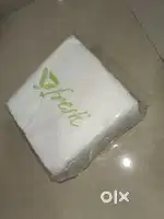Tissue paper ,paper straw ,fork kanta ,spoon,pizza box