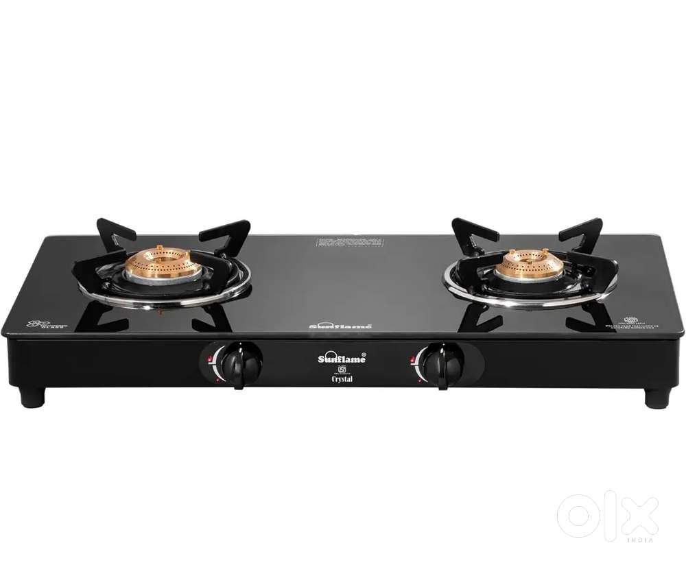 Sunflame Crystal 2 Burner Gas Stove