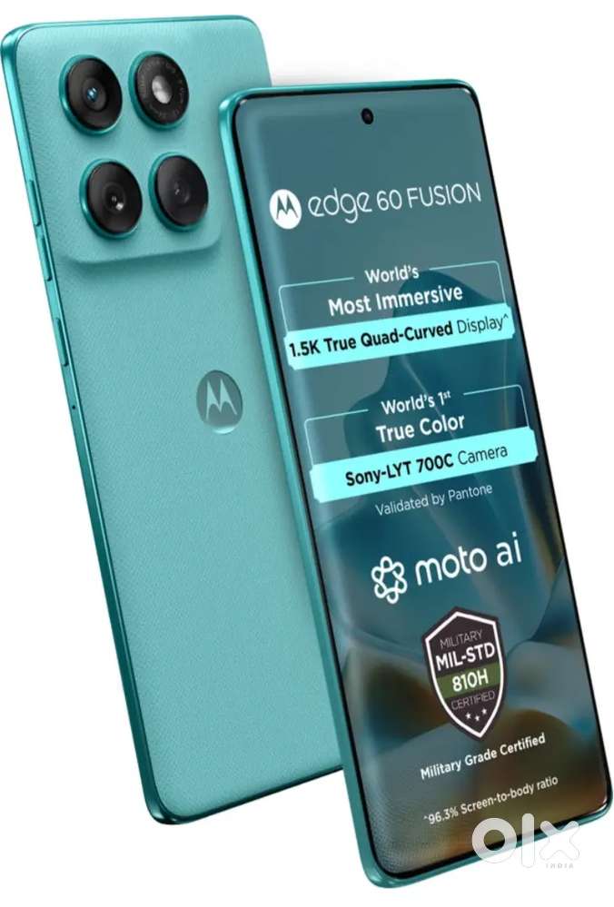 Motorola edge 60 fusion,12/256,2 month old,bil, box available