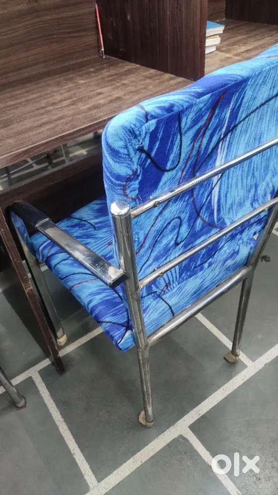 Library furniture table and chair good condition