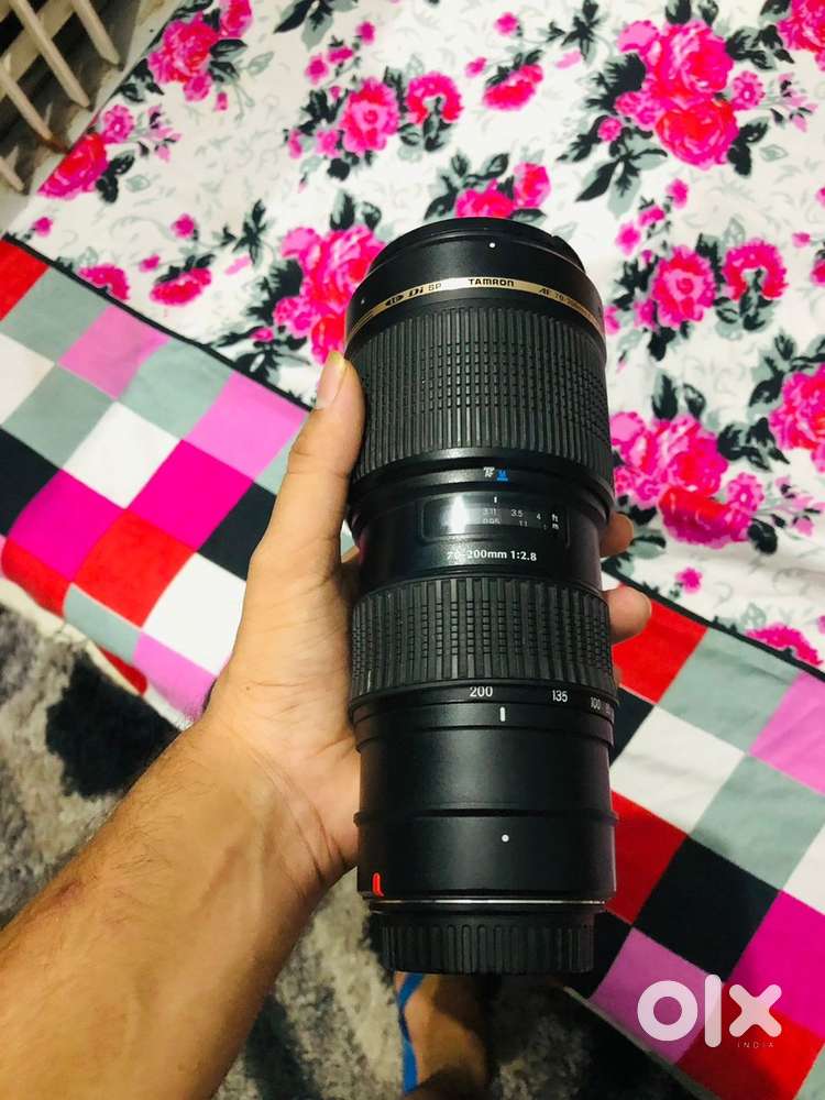 Tamron SP 70-200mm F/2.8 Di VC USD Lens for Canon DSLR Camera Black