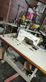 Track suit sewing machine