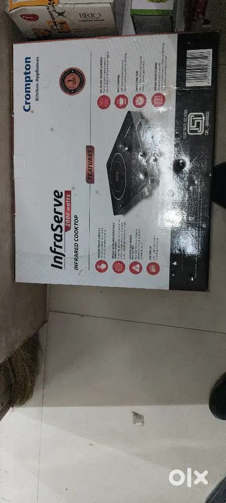 Infrasever 2000 watt infrared cooktop new seal pack