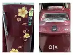 SINGLE & DUBBLE DOOR FRIDGE WASHING MACHINE SELLING & RENT HONE APP.