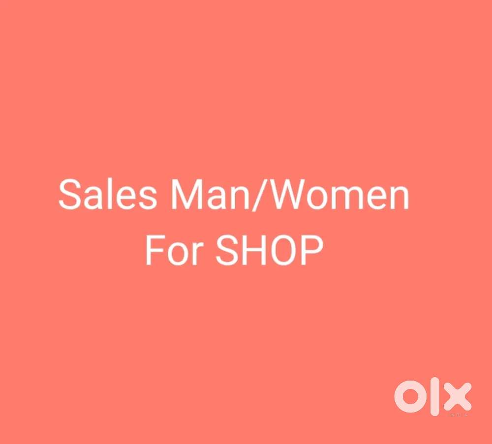 Salesman/women for shop