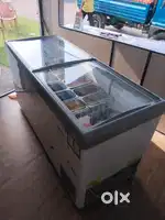 Western 550ltrs Glass top freeze