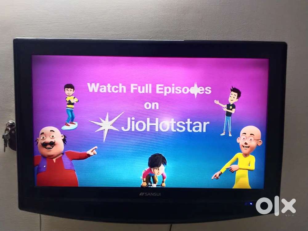 Sansui 40 Inch LCD Smart TV working perfectly