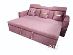 Pillow 3 seater sofa cum bed in emi available Aliyar Arham Recliner