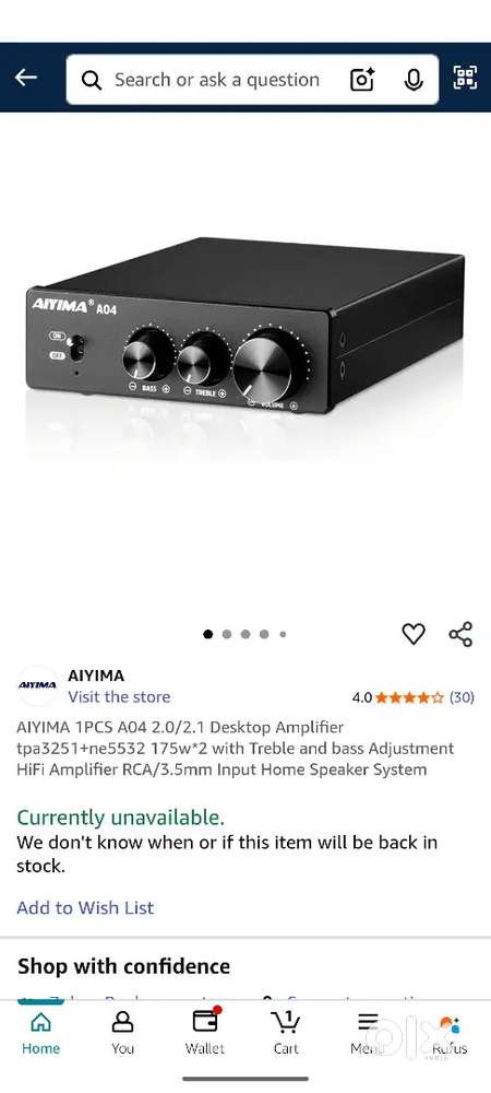 Aiyima A04 Stereo Amp