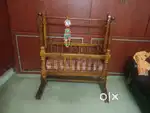 Wooden cradle