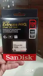 SanDisk 128GB Extreme PRO CFast 2.0 Memory Card