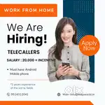 Wanted Telecallers Work form Home