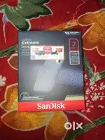 Sandisk Extreme Portable External SSD 2TB -Brand New  Seal Pack