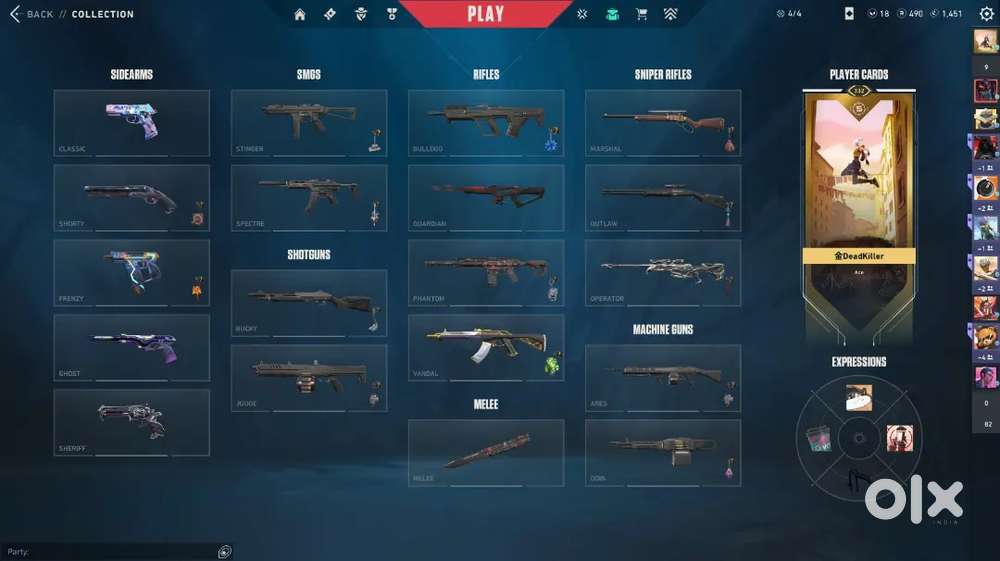 Valorant account