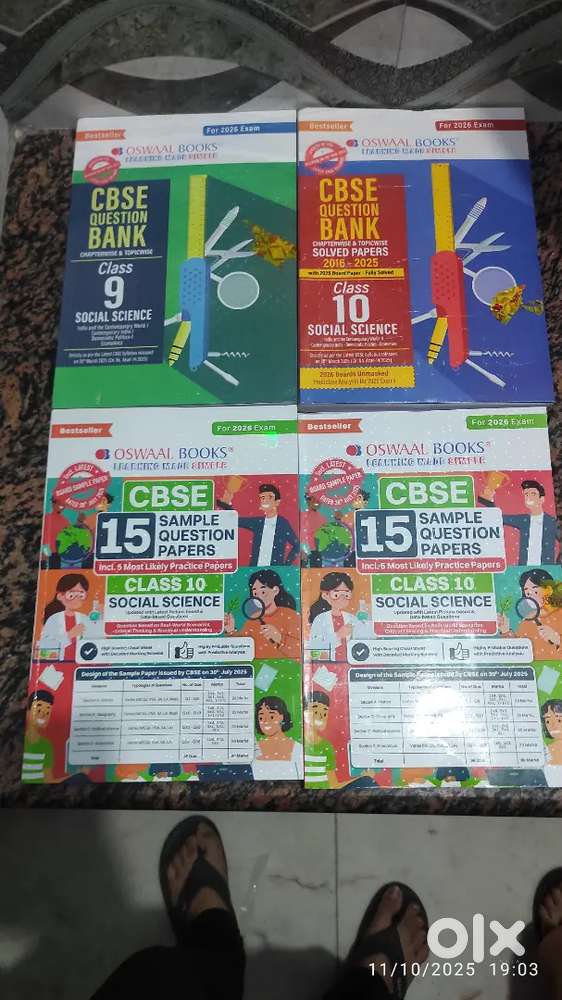 IGNOU MAEC HINDI MED & OSWAL 2026 BOOKS SOCIAL SCIENCE CLASS 9 & 10