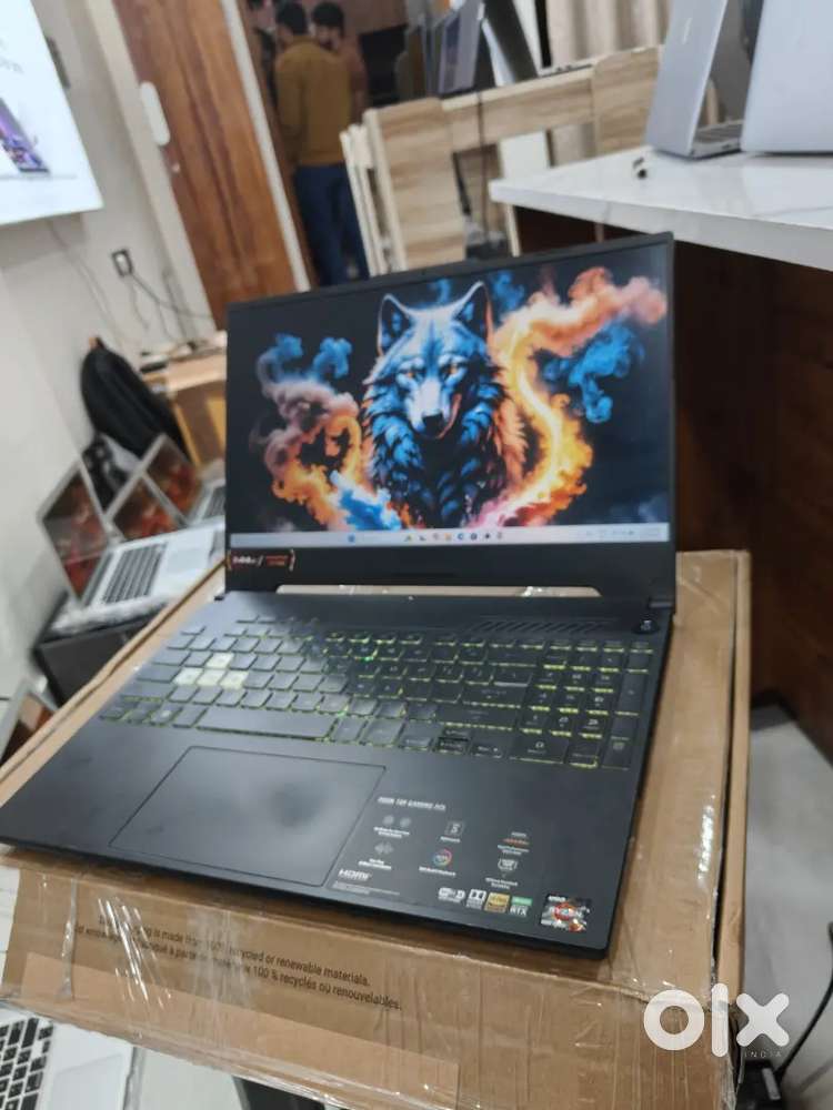 Asus TUFF Ryzen 7 6800H 16 gb DDR 5 ram 512 SSD 4 gb 3050 in 39999 rs