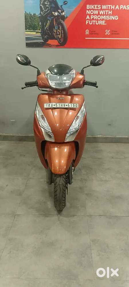 Jupiter 125 disc one year warranty along with 3free sarvice