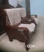 Sofa set made of teak