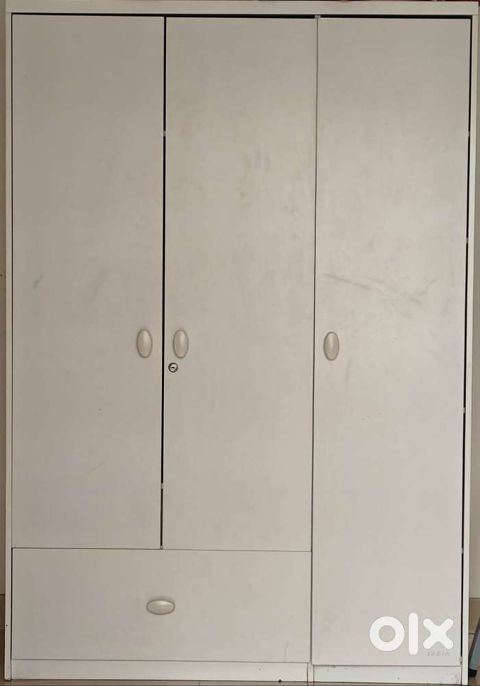 White beautiful big wardrobe