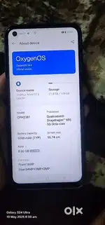 Oneplus nord CE2 lite 128GB /8 GB Ram unused spare mobile