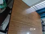 Sturdy solid wooden dining table only