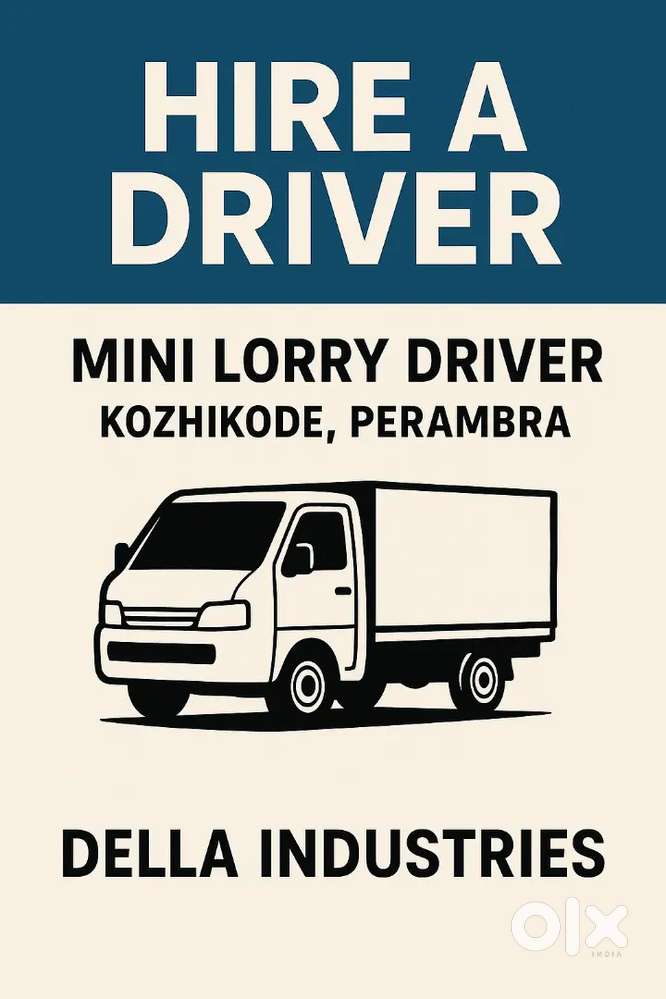 Driver Wanted Perambra Kozhikode