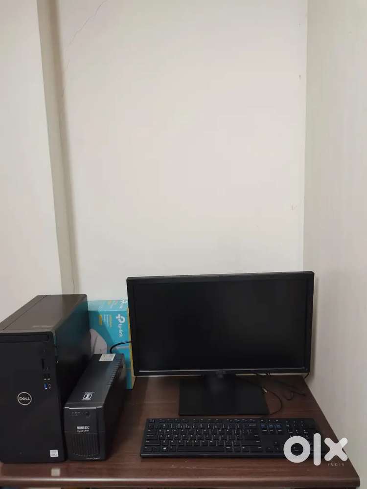 Dell Desk top cpu & Ups,Tally installed
