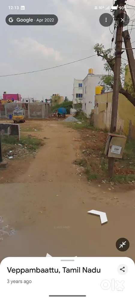 1. Patta Land for Sale – 1763 Sq.ft – Veppampattu Near Railway Station
