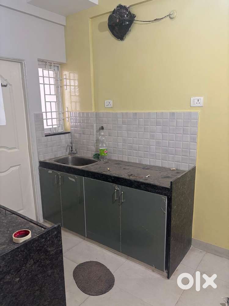 New Home with newly paint done , semi furnished kitchen