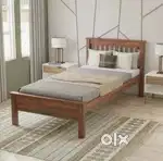 Brand new solid wooden hostel bed