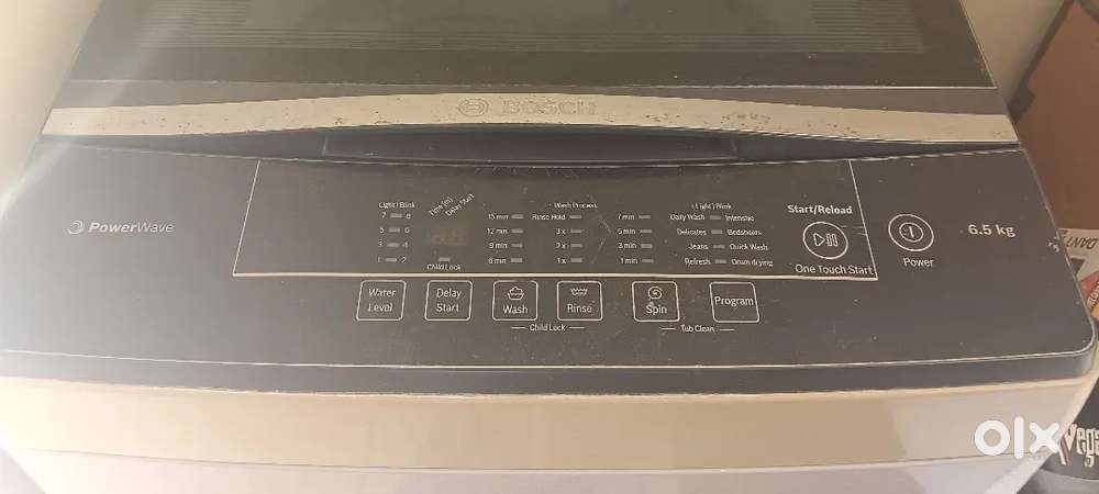 5 years old washing machine.