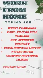 Typing work (malayalees work from home)
