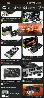 GTX 1060 6 gb