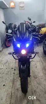 Bajaj pulsar 180 black grey colour