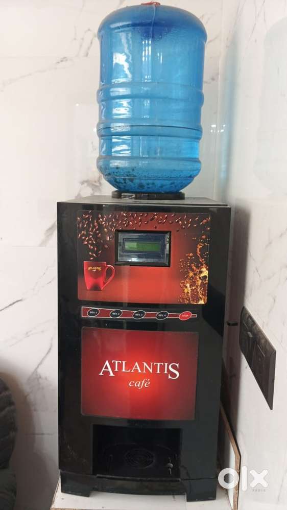 Atlantis Cafe Mini 2-Lane Tea and Coffee Vending Machine.