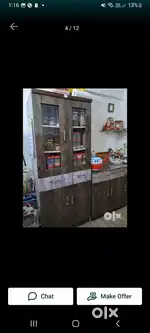 Bed wardrobe and study table