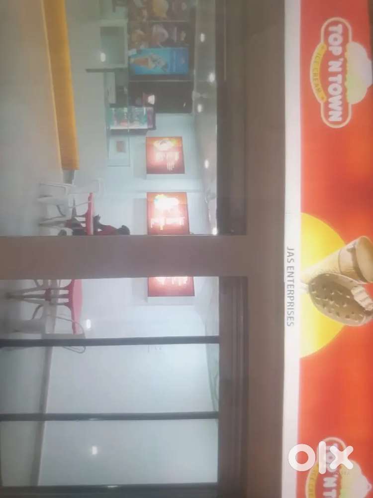 Counter staff for ice cream parlour