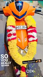 Orange dio sell good condition