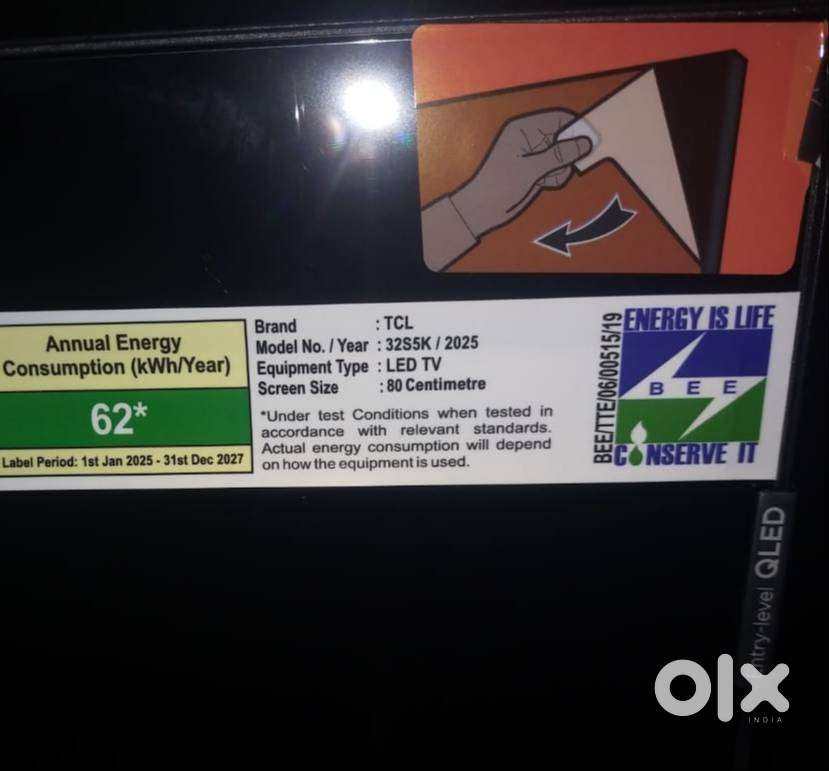 New TCL Qled tv 32 inch for sale with 2 years warranty