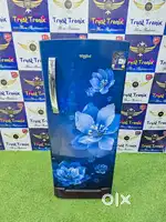 Whirlpool 5 star latest Model Flower Design Single Door Refrigerator
