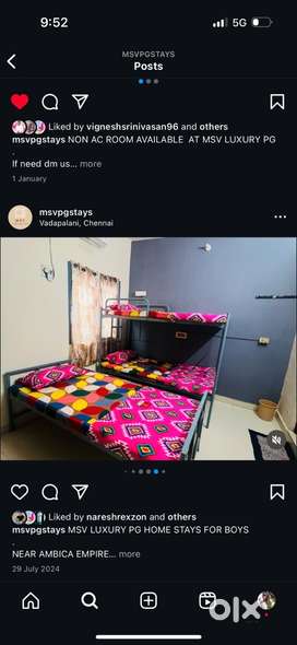 Non AC PG Vadapalani
