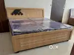 Today sale- New Double bed with box 7300/- Only Book now