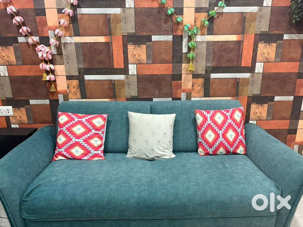 Two three seater sofa set with Centre Table