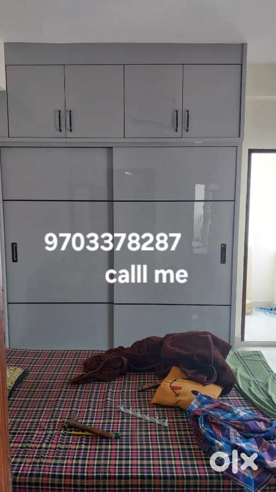 BALAJI INTERIORS,(SFT450)RUPEES,CARPENTER ,&CUPBOARDS WORKS LOW PRISES