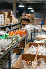 Grocery werehouse packing